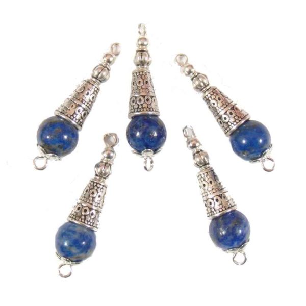connecteur bijoux lapis lazuli