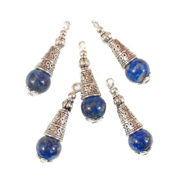 perles tibétaines lapis lazuli