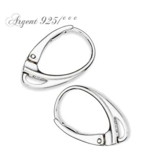 dormeuses boucles d'oreilles en argent