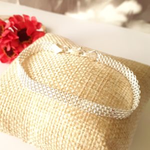 Bracelet gourmette en argent 925