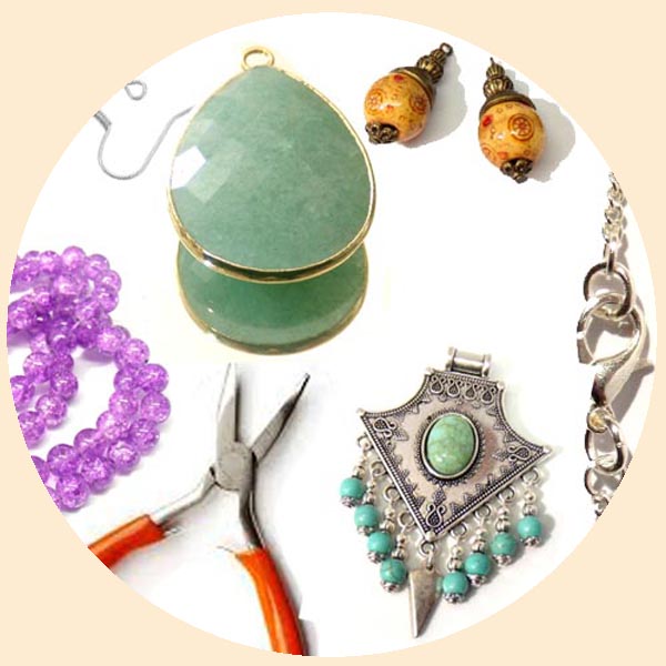 fournitures et apprets pour creations de bijoux